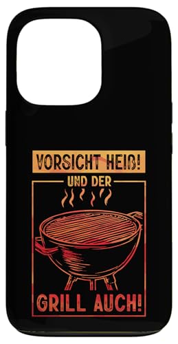 Vorsicht Heiß Und Der Grill Auch Grillparty Grillliebhaber Hülle für iPhone 13 Pro Vorsicht Heiß Und Der Grill Auch Grillparty Grillliebhaber Hülle für iPhone 13 Pro von Vorsicht Heiß Und Der Grill Auch BBQ Spruch Hobby