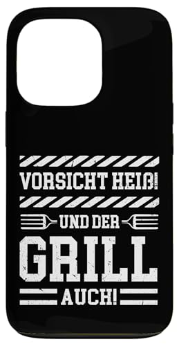 Vorsicht Heiß Und Der Grill Auch Grillparty Grillliebhaber Hülle für iPhone 13 Pro Vorsicht Heiß Und Der Grill Auch Grillparty Grillliebhaber Hülle für iPhone 13 Pro von Vorsicht Heiß Und Der Grill Auch BBQ Spruch Hobby