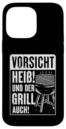 Vorsicht Heiß Und Der Grill Auch Grillparty Grillliebhaber Hülle für iPhone 14 Pro Max Vorsicht Heiß Und Der Grill Auch Grillparty Grillliebhaber Hülle für iPhone 14 Pro Max von Vorsicht Heiß Und Der Grill Auch BBQ Spruch Hobby