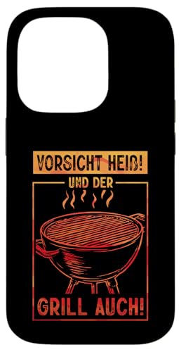 Vorsicht Heiß Und Der Grill Auch Grillparty Grillliebhaber Hülle für iPhone 14 Pro Vorsicht Heiß Und Der Grill Auch Grillparty Grillliebhaber Hülle für iPhone 14 Pro von Vorsicht Heiß Und Der Grill Auch BBQ Spruch Hobby