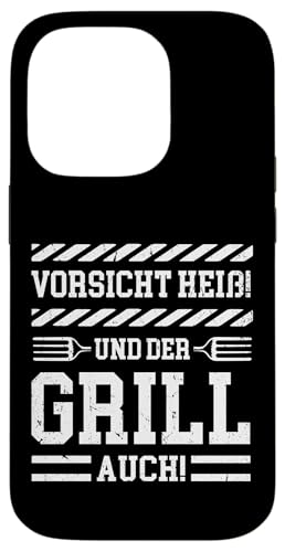 Vorsicht Heiß Und Der Grill Auch Grillparty Grillliebhaber Hülle für iPhone 14 Pro Vorsicht Heiß Und Der Grill Auch Grillparty Grillliebhaber Hülle für iPhone 14 Pro von Vorsicht Heiß Und Der Grill Auch BBQ Spruch Hobby