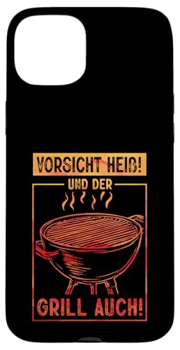 Vorsicht Heiß Und Der Grill Auch Grillparty Grillliebhaber Hülle für iPhone 15 Plus Vorsicht Heiß Und Der Grill Auch Grillparty Grillliebhaber Hülle für iPhone 15 Plus von Vorsicht Heiß Und Der Grill Auch BBQ Spruch Hobby