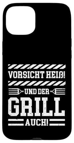 Vorsicht Heiß Und Der Grill Auch Grillparty Grillliebhaber Hülle für iPhone 15 Plus Vorsicht Heiß Und Der Grill Auch Grillparty Grillliebhaber Hülle für iPhone 15 Plus von Vorsicht Heiß Und Der Grill Auch BBQ Spruch Hobby