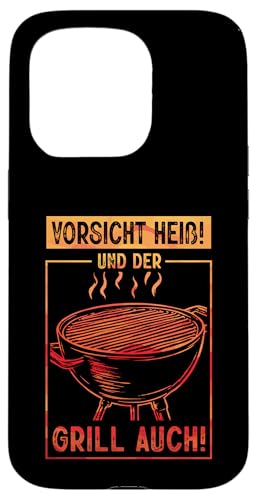 Vorsicht Heiß Und Der Grill Auch Grillparty Grillliebhaber Hülle für iPhone 15 Pro Vorsicht Heiß Und Der Grill Auch Grillparty Grillliebhaber Hülle für iPhone 15 Pro von Vorsicht Heiß Und Der Grill Auch BBQ Spruch Hobby