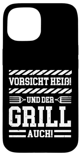 Vorsicht Heiß Und Der Grill Auch Grillparty Grillliebhaber Hülle für iPhone 15 Vorsicht Heiß Und Der Grill Auch Grillparty Grillliebhaber Hülle für iPhone 15 von Vorsicht Heiß Und Der Grill Auch BBQ Spruch Hobby