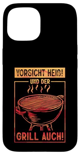 Vorsicht Heiß Und Der Grill Auch Grillparty Grillliebhaber Hülle für iPhone 15 Vorsicht Heiß Und Der Grill Auch Grillparty Grillliebhaber Hülle für iPhone 15 von Vorsicht Heiß Und Der Grill Auch BBQ Spruch Hobby