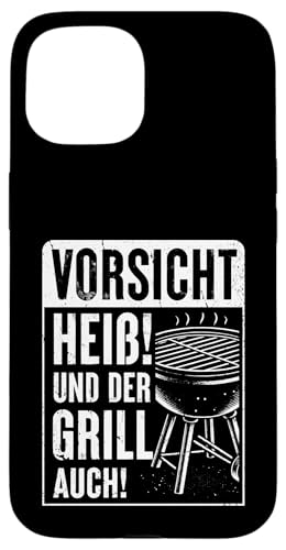 Vorsicht Heiß Und Der Grill Auch Grillparty Grillliebhaber Hülle für iPhone 15 Vorsicht Heiß Und Der Grill Auch Grillparty Grillliebhaber Hülle für iPhone 15 von Vorsicht Heiß Und Der Grill Auch BBQ Spruch Hobby