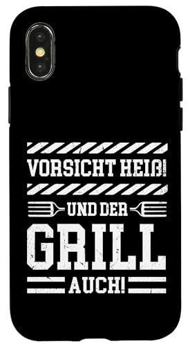 Vorsicht Heiß Und Der Grill Auch Grillparty Grillliebhaber Hülle für iPhone X/XS Vorsicht Heiß Und Der Grill Auch Grillparty Grillliebhaber Hülle für iPhone X/XS von Vorsicht Heiß Und Der Grill Auch BBQ Spruch Hobby