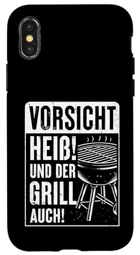 Vorsicht Heiß Und Der Grill Auch Grillparty Grillliebhaber Hülle für iPhone X/XS Vorsicht Heiß Und Der Grill Auch Grillparty Grillliebhaber Hülle für iPhone X/XS von Vorsicht Heiß Und Der Grill Auch BBQ Spruch Hobby