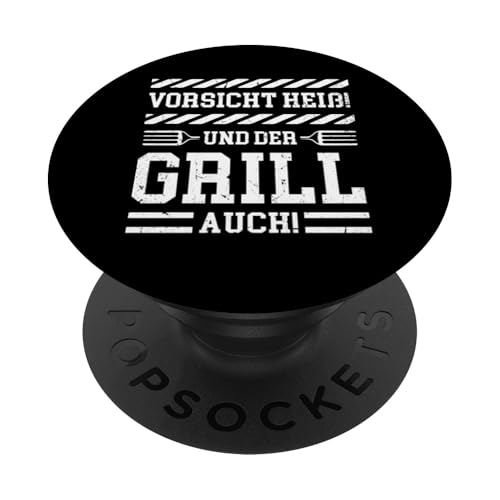Vorsicht Heiß Und Der Grill Auch Grillparty Grillliebhaber PopSockets Klebender PopGrip Vorsicht Heiß Und Der Grill Auch Grillparty Grillliebhaber PopSockets Klebender PopGrip von Vorsicht Heiß Und Der Grill Auch BBQ Spruch Hobby