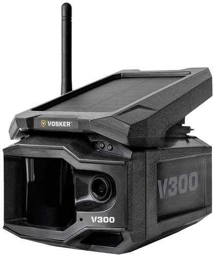 Vosker A-130002 V300 LTE, SIM Lock + Solar Powerbank () Überwachungskamera von Vosker