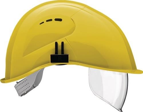 Voss Schutzhelm VisorLight schwefelgelb PE EN 397 10 Helme im Krt. 12901016 von Voss