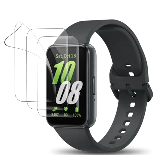 Votvloay 3 Stück Schutzfolie für Samsung Galaxy Fit 3 Displayschutz,TPU HD Klar Displayfolie Premium Qualität Weich,Abdeckung Blasenfrei Anti-Staub für Samsung Galaxy Fit 3 Flexible Folie Votvloay 3 Stück Schutzfolie für Samsung Galaxy Fit 3 Displayschutz,TPU HD Klar Displayfolie Premium Qualität Weich,Abdeckung Blasenfrei Anti-Staub für Samsung Galaxy Fit 3 Flexible Folie von Votvloay