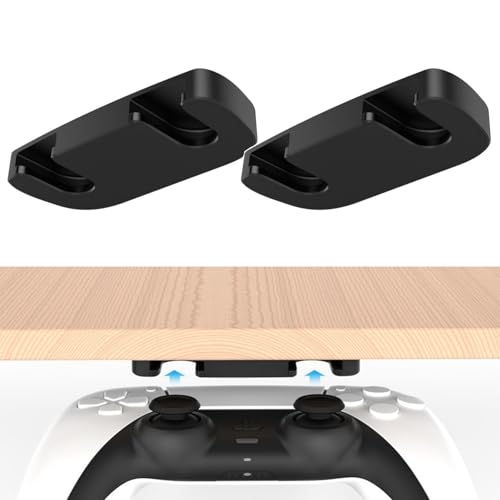 2 Stück Ständer für PS5 Controller, Horizontaler Ständer Tisch Halterung für PS4 Controller, Hängendes Ständer Halter unter dem Tisch, Rutschfester Halter Aufbewahrung Ständer für PS4 Controller 2 Stück Ständer für PS5 Controller, Horizontaler Ständer Tisch Halterung für PS4 Controller, Hängendes Ständer Halter unter dem Tisch, Rutschfester Halter Aufbewahrung Ständer für PS4 Controller von Votvlog