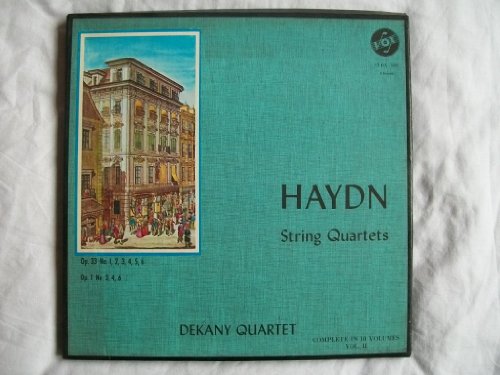SVBX 556 DEKANY QUARTET Haydn String Quartets Op 33/1 3 LP box set SVBX 556 DEKANY QUARTET Haydn String Quartets Op 33/1 3 LP box set von Vox