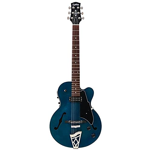 VOX - GIULIETTA VGA-3D-TB TRANS BLUE, Semi-Akustische Gitarre, Farbe Trans Blue von Vox