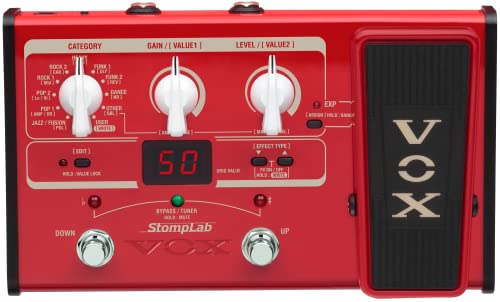 VOX SL2B 2B Amplifier Multi Effect FX Bass Stomp Lab Pedal, 145 x 125 x 57 mm von Vox