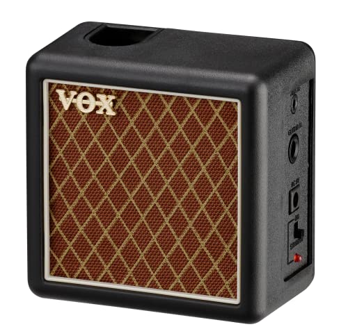 VOX amPlug2 Mini Cabinet, Lautsprecherbox für VOX amPlug2 Kopfhörerverstärker, Verstärker-Lautsprecher für E-Gitarre und Bass, Schwarz von Vox