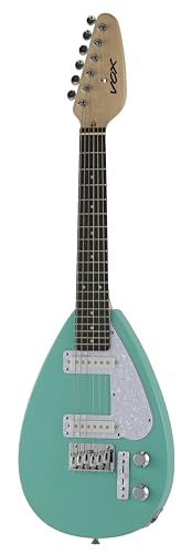 Vox Mark III Mini Electric Guitar - Teardrop - Aqua Green von Vox