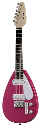 Vox Mark III Mini Elektrische Gitarre - Teardrop - Lautes Rot von Vox