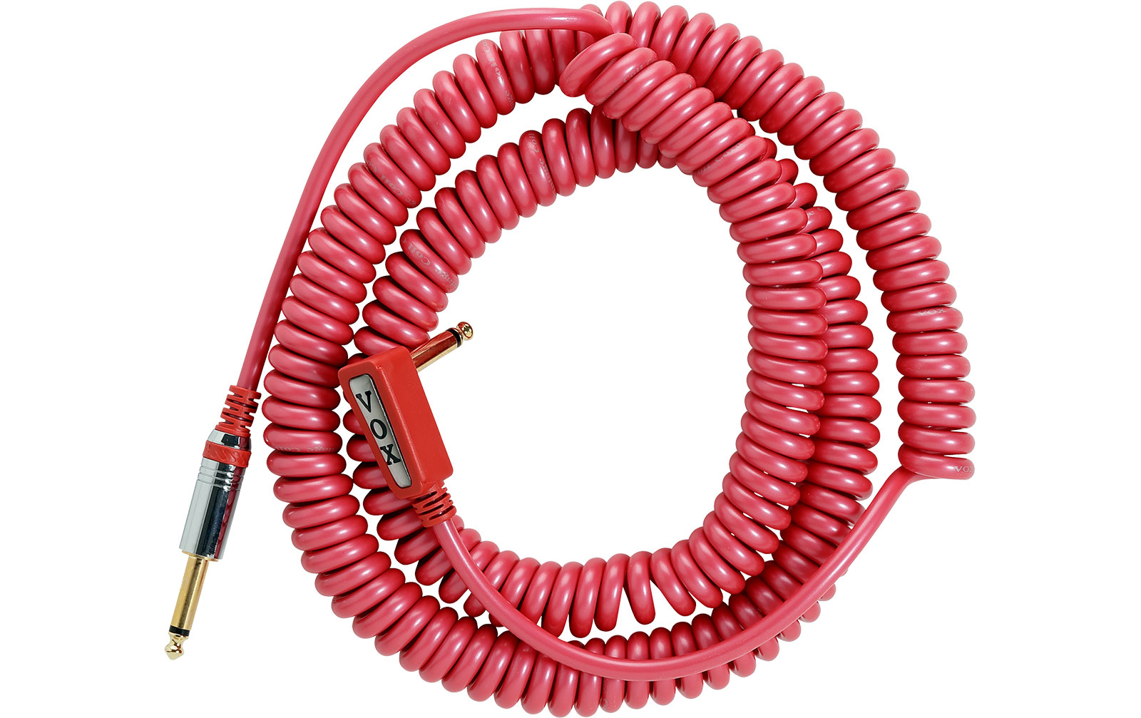Vox Spiralkabel, 9m, rot Vox Spiralkabel, 9m, rot von Vox