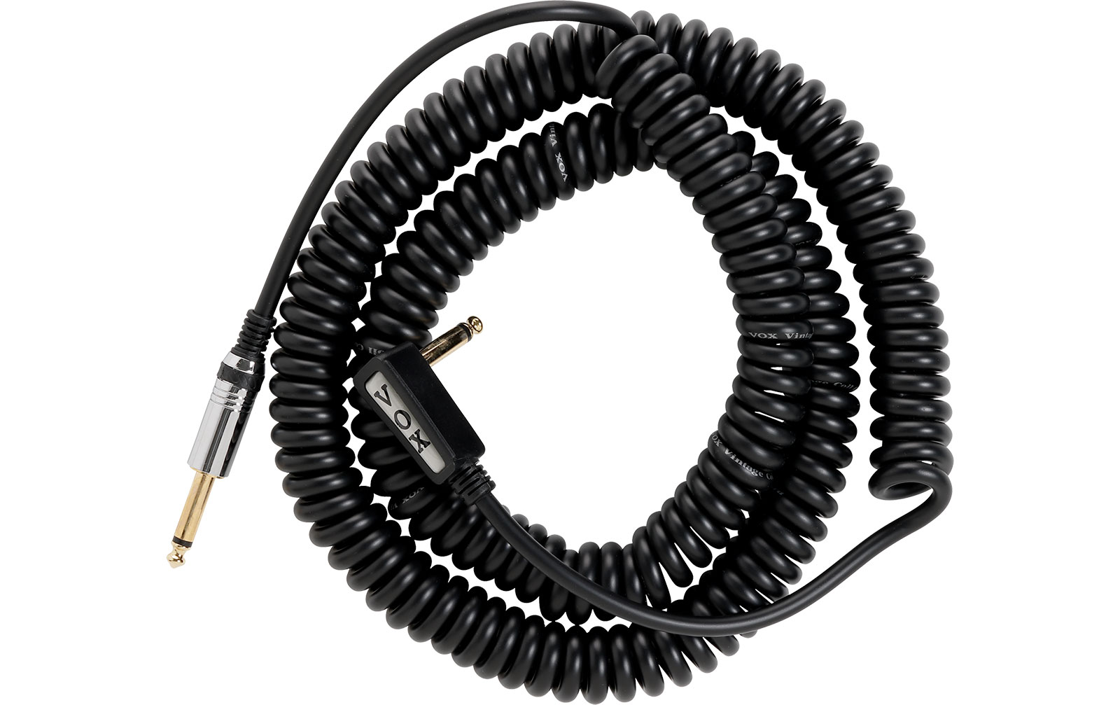 Vox Spiralkabel, 9m, schwarz Vox Spiralkabel, 9m, schwarz von Vox