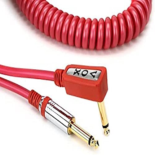 Vox - VCC090RD - 9m Vintage Coiled Cable with Mesh Carry Bag - Red von Vox