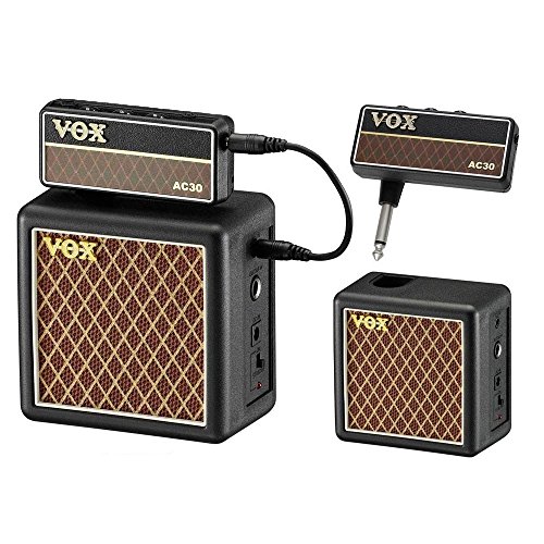 Westmount Musics Vox Amplug 2 AC30 Kopfhörer Miniatur-Verstärker Combo mit CAB und Header-Pack von Vox