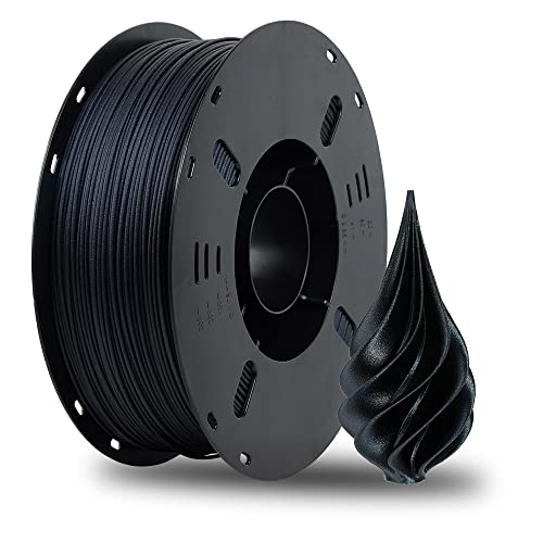 VOXELAB PETG CF Filament 1.75mm, Hochwertiges 3D Drucker Filament PETG CF, Gute Haftung für 3D Druck, Vakuumverpackung, Ordentliche Spule, Präzise Maßgenauigkeit +/- 0.02 mm,1kg (2.2lbs) Midnight Blue von Voxelab