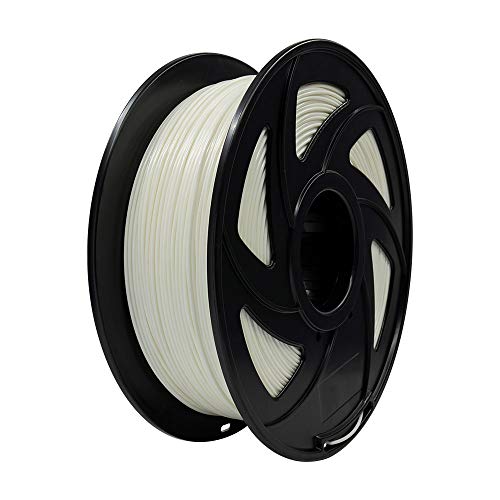 VOXELAB PLA Pro Filament 1.75mm, Hochwertiges 3D Drucker Filament PLA Pro, Gute Haftung für 3D Druck, Ordentliche Spule, Präzise Maßgenauigkeit +/- 0.02 mm, 1kg (2.2lbs) (PLA Pro White) von Voxelab