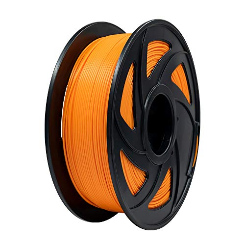 VOXELAB PLA Pro Filament 1.75mm, Hochwertiges 3D Drucker Filament PLA Pro, Gute Haftung für 3D Druck, Ordentliche Spule, Präzise Maßgenauigkeit +/- 0.02 mm, 1kg (2.2lbs), PLA Pro Orange von Voxelab