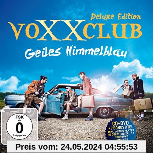 Geiles Himmelblau (Limited Deluxe Edition, inklusive 7 Bonustracks + Kühlschrankmagnet) von Voxxclub