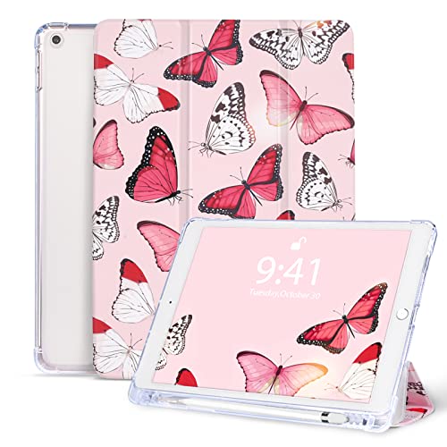 Vozehui 10.2 Zoll Hülle für iPad 9/8/7 Generation Hülle mit Bleistifthalte, Dreifach Stand Leichtgewicht Schutzhülle mit Auto Sleep Wake für iPad Hülle 10.2 Zoll 2021/2020/2019 von Vozehui
