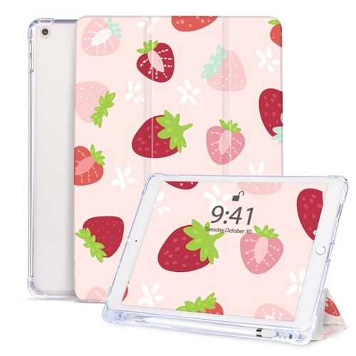 Vozehui 10.2 Zoll Hülle für iPad 9th/8th/7th Generation Hülle mit Pencil Holder，Tri-fold Ständer Auto Sleep Wake Stoßfeste Hülle für iPad Hülle 10.2 Zoll 2021/2020/2019 von Vozehui