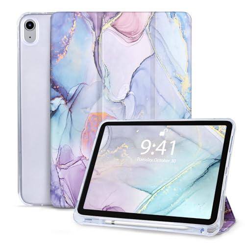 Vozehui 10.9 Zoll Hülle für iPad (A16) 11th Generation 11 Inch 2025＆iPad 10 Generation Hülle 2022 mit Bleistifthalter, Tri-Fold Ständer Schutzhülle Intelligente Gehäuse mit Automatische Weckfunktion von Vozehui