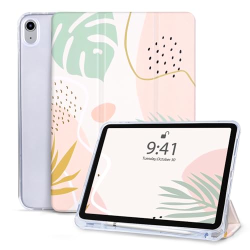 Vozehui 10.9 Zoll Hülle für iPad 10 Generation 2022 mit Bleistifthalter, Tri-Fold Ständer Schlanke Leichte Schutzhülle, Intelligente Automatische Weckfunktion von Vozehui