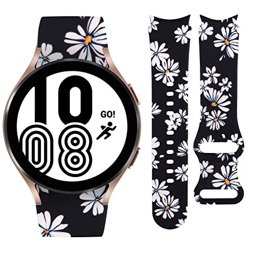 Vozehui 20mm Armband Kompatibel mit Galaxy Watch 7/6/5/4 40mm 44mm, Silikon Marmormuster Bedruckte Ersatzbänder für Samsung Galaxy Watch 7/6/5/4, Galaxy Watch5 Pro/Galaxy Watch 4 Classic 42mm 46mm Vozehui 20mm Armband Kompatibel mit Galaxy Watch 7/6/5/4 40mm 44mm, Silikon Marmormuster Bedruckte Ersatzbänder für Samsung Galaxy Watch 7/6/5/4, Galaxy Watch5 Pro/Galaxy Watch 4 Classic 42mm 46mm von Vozehui
