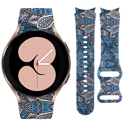 Vozehui 20mm Armband Kompatibel mit Galaxy Watch 7/6/5/4 40mm 44mm, Silikon Marmormuster Bedruckte Ersatzbänder für Samsung Galaxy Watch 7/6/5/4, Galaxy Watch5 Pro/Galaxy Watch 4 Classic 42mm 46mm Vozehui 20mm Armband Kompatibel mit Galaxy Watch 7/6/5/4 40mm 44mm, Silikon Marmormuster Bedruckte Ersatzbänder für Samsung Galaxy Watch 7/6/5/4, Galaxy Watch5 Pro/Galaxy Watch 4 Classic 42mm 46mm von Vozehui