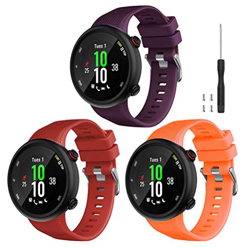 Vozehui Armband Kompatibel mit Garmin Forerunner 45,Soft Silikon Sport Ersatz Armbänder für Garmin Forerunner 45 für Frauen und Männer Vozehui Armband Kompatibel mit Garmin Forerunner 45,Soft Silikon Sport Ersatz Armbänder für Garmin Forerunner 45 für Frauen und Männer von Vozehui