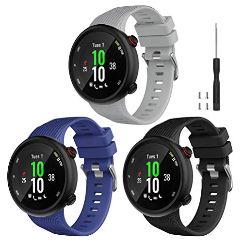 Vozehui Armband Kompatibel mit Garmin Forerunner 45,Soft Silikon Sport Ersatz Armbänder für Garmin Forerunner 45 für Frauen und Männer Vozehui Armband Kompatibel mit Garmin Forerunner 45,Soft Silikon Sport Ersatz Armbänder für Garmin Forerunner 45 für Frauen und Männer von Vozehui