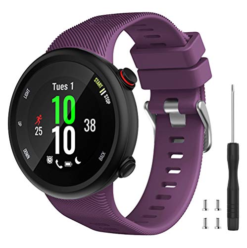 Vozehui Armband Kompatibel mit Garmin Forerunner 45S,Soft Silikon Sport Ersatz Armbänder für Garmin Forerunner 45S für Frauen und Männer Vozehui Armband Kompatibel mit Garmin Forerunner 45S,Soft Silikon Sport Ersatz Armbänder für Garmin Forerunner 45S für Frauen und Männer von Vozehui