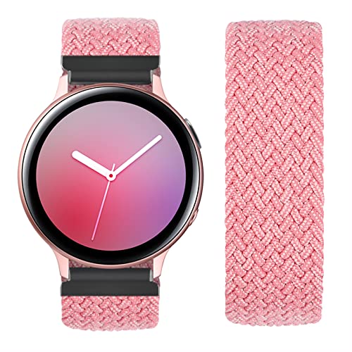 Vozehui Elastisches Armband 20mm Kompatibel für Samsung Galaxy Watch 7/6/5/4 40mm 44mm/Watch 4 Classic 42mm 46mm/Galaxy Watch 5 Pro/Galaxy Watch 6 Classic 43mm 47mm Geflochtenes Solo Loop Armband Vozehui Elastisches Armband 20mm Kompatibel für Samsung Galaxy Watch 7/6/5/4 40mm 44mm/Watch 4 Classic 42mm 46mm/Galaxy Watch 5 Pro/Galaxy Watch 6 Classic 43mm 47mm Geflochtenes Solo Loop Armband von Vozehui