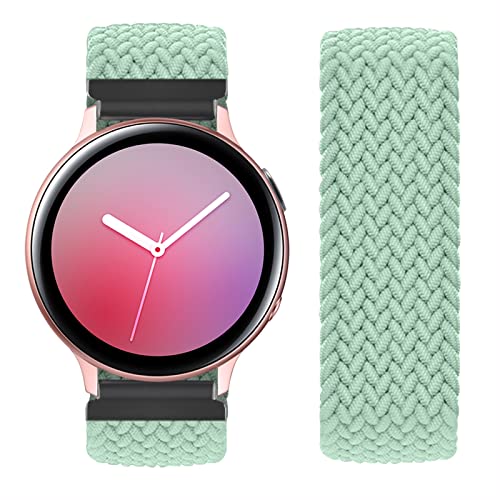 Vozehui Elastisches Armband 20mm Kompatibel für Samsung Galaxy Watch 7/6/5/4 40mm 44mm/Watch 4 Classic 42mm 46mm/Galaxy Watch 5 Pro/Galaxy Watch 6 Classic 43mm 47mm Geflochtenes Solo Loop Armband Vozehui Elastisches Armband 20mm Kompatibel für Samsung Galaxy Watch 7/6/5/4 40mm 44mm/Watch 4 Classic 42mm 46mm/Galaxy Watch 5 Pro/Galaxy Watch 6 Classic 43mm 47mm Geflochtenes Solo Loop Armband von Vozehui