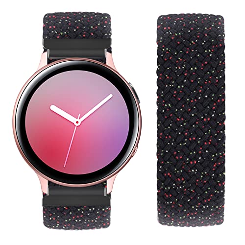 Vozehui Elastisches Armband 20mm Kompatibel für Samsung Galaxy Watch 7/6/5/4 40mm 44mm/Watch 4 Classic 42mm 46mm/Galaxy Watch 5 Pro/Galaxy Watch 6 Classic 43mm 47mm Geflochtenes Solo Loop Armband Vozehui Elastisches Armband 20mm Kompatibel für Samsung Galaxy Watch 7/6/5/4 40mm 44mm/Watch 4 Classic 42mm 46mm/Galaxy Watch 5 Pro/Galaxy Watch 6 Classic 43mm 47mm Geflochtenes Solo Loop Armband von Vozehui