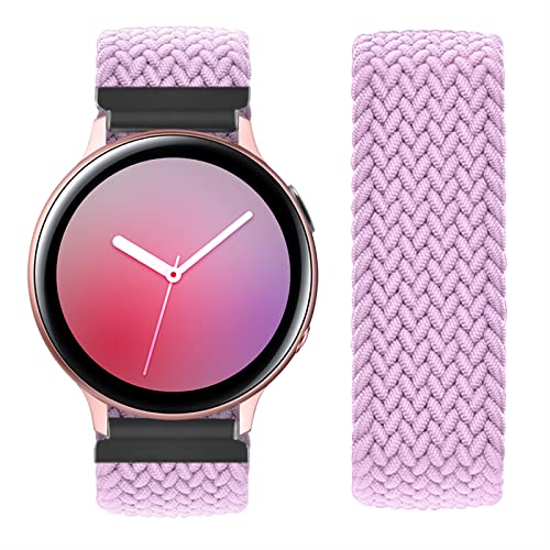 Vozehui Elastisches Armband 20mm Kompatibel für Samsung Galaxy Watch 7/6/5/4 40mm 44mm/Watch 4 Classic 42mm 46mm/Galaxy Watch 5 Pro/Galaxy Watch 6 Classic 43mm 47mm Geflochtenes Solo Loop Armband Vozehui Elastisches Armband 20mm Kompatibel für Samsung Galaxy Watch 7/6/5/4 40mm 44mm/Watch 4 Classic 42mm 46mm/Galaxy Watch 5 Pro/Galaxy Watch 6 Classic 43mm 47mm Geflochtenes Solo Loop Armband von Vozehui
