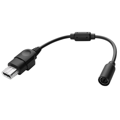 Vrllinking Breakaway Trip Kabeladapter für Original Xbox-Controller, kompatibel mit Xbox 360, Duke Controllern und PC-Gaming-Systemen, sichere Datenübertragung (25,4 cm) von Vrllinking
