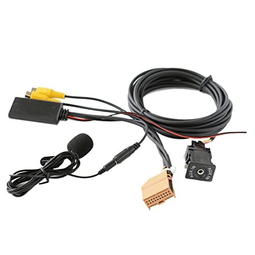 Vrttlkkfe 12 V MMI 2G Auto Bluetooth AUX Kabel Adapter Musik Audio Mikrofon für A6 A8 2006–2008 J523 Vrttlkkfe 12 V MMI 2G Auto Bluetooth AUX Kabel Adapter Musik Audio Mikrofon für A6 A8 2006–2008 J523 von Vrttlkkfe