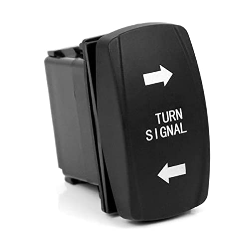 Vrttlkkfe Blinker-Wippschalter, LED, für Wohnmobil, Fahrzeug, Geländewagen, Traktor, Boot, Motorrad, 4-poliger Universalschalter von Vrttlkkfe