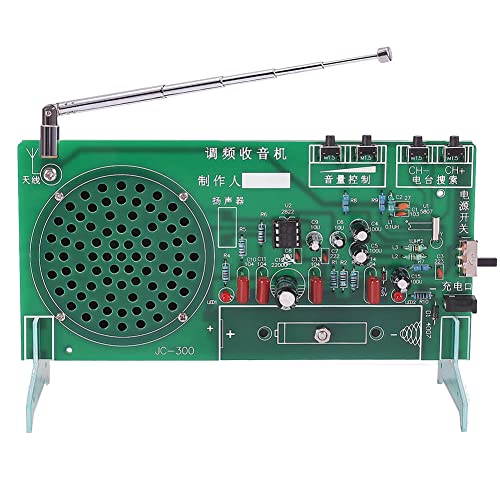 Vrttlkkfe Radio DIY Kit RDA5807 Funkempfänger 87MHz-108MHz Frequenzmodulation TDA2822 Verstärker von Vrttlkkfe