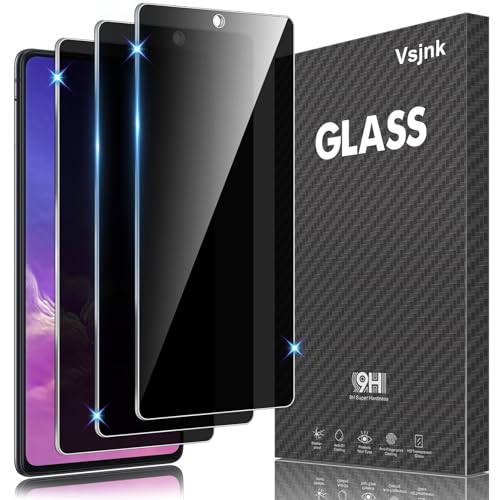 Vsjnk Anti-Spähen Sichtschutz für Samsung Galaxy S10 Lite/Note 10 Lite mit 3 Stück Privatsphäre Tempered Glass Folie 9H Panzer Schutz Glas HD Displayschutzfolie,kompatible mit Galaxy S10 Lite Vsjnk Anti-Spähen Sichtschutz für Samsung Galaxy S10 Lite/Note 10 Lite mit 3 Stück Privatsphäre Tempered Glass Folie 9H Panzer Schutz Glas HD Displayschutzfolie,kompatible mit Galaxy S10 Lite von Vsjnk